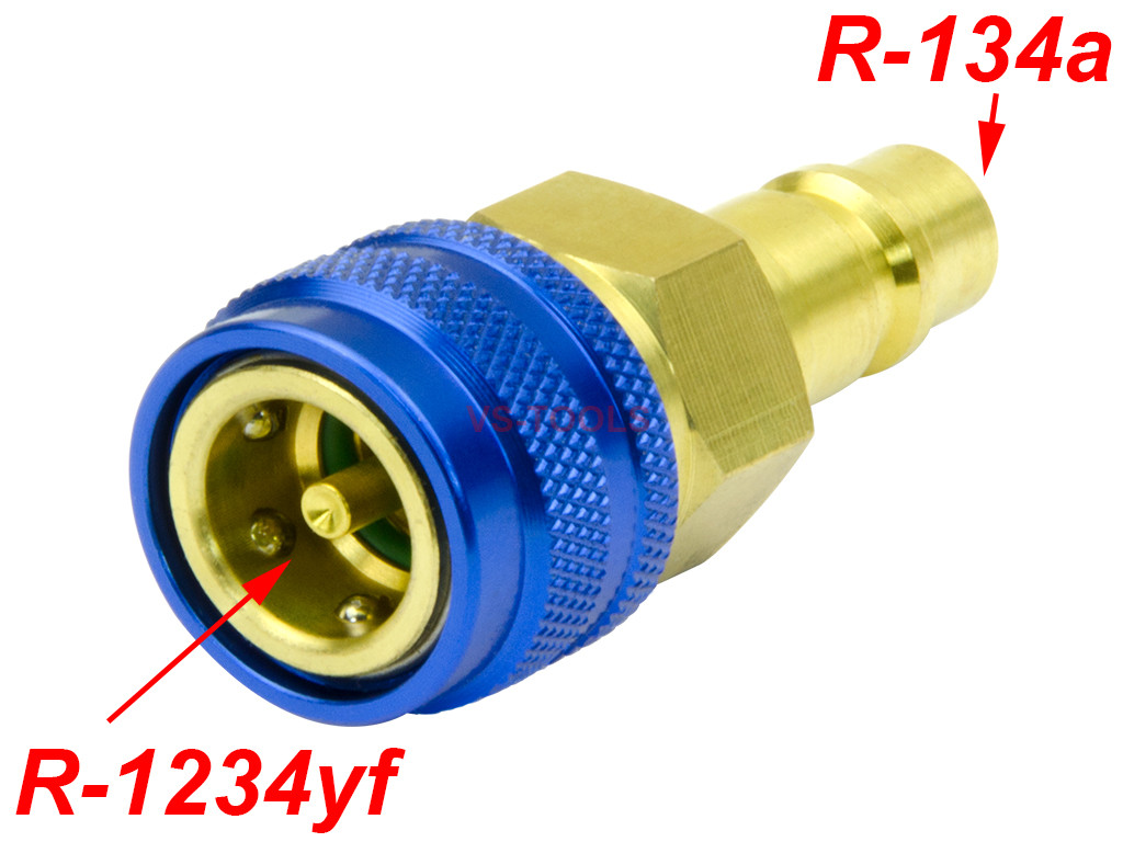 R1234yf to R134a Low Pressure Quick Connect Coupler Hose